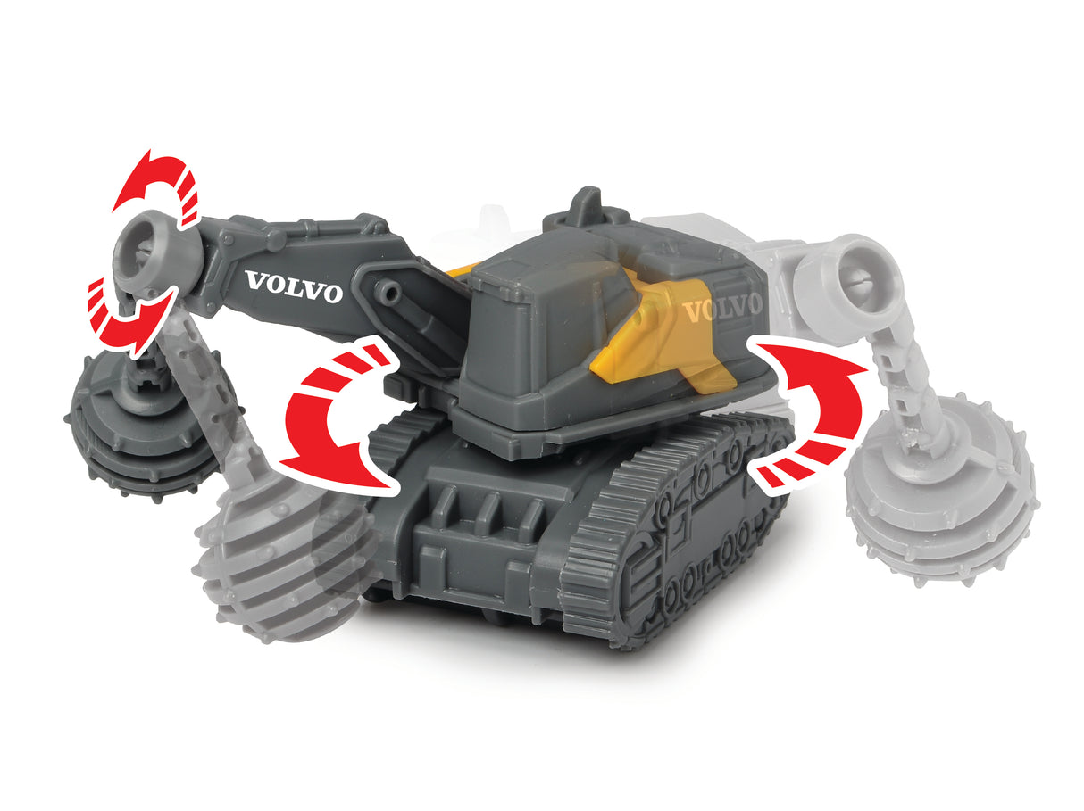 Dickie Toys Volvo mikro-ehitussõidukid 203722009B