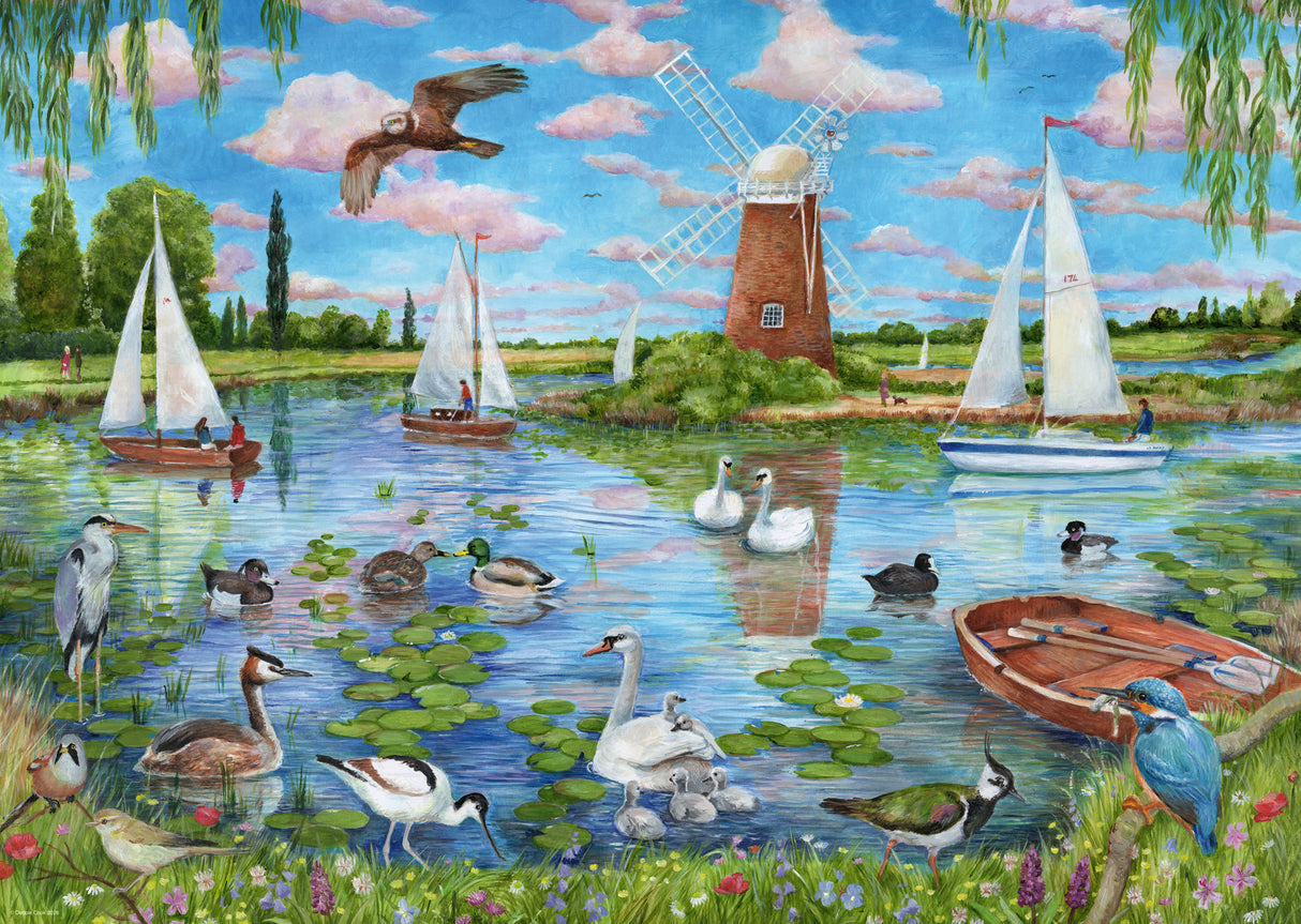 Ravensburger pusle 1000 tk: elu äärelinnas 12001716V