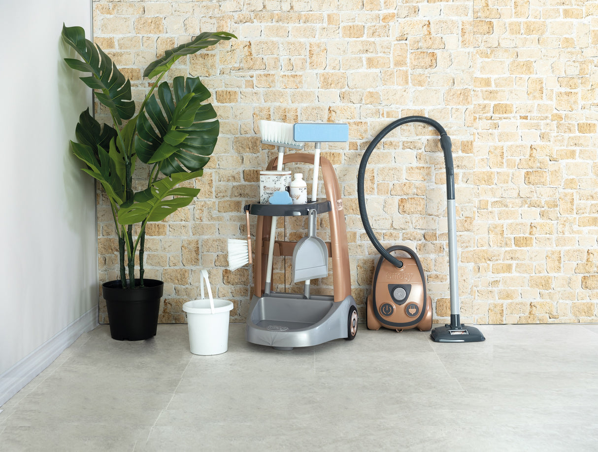 Smoby koristuskäru ja tolmuimeja Rowenta 330325S