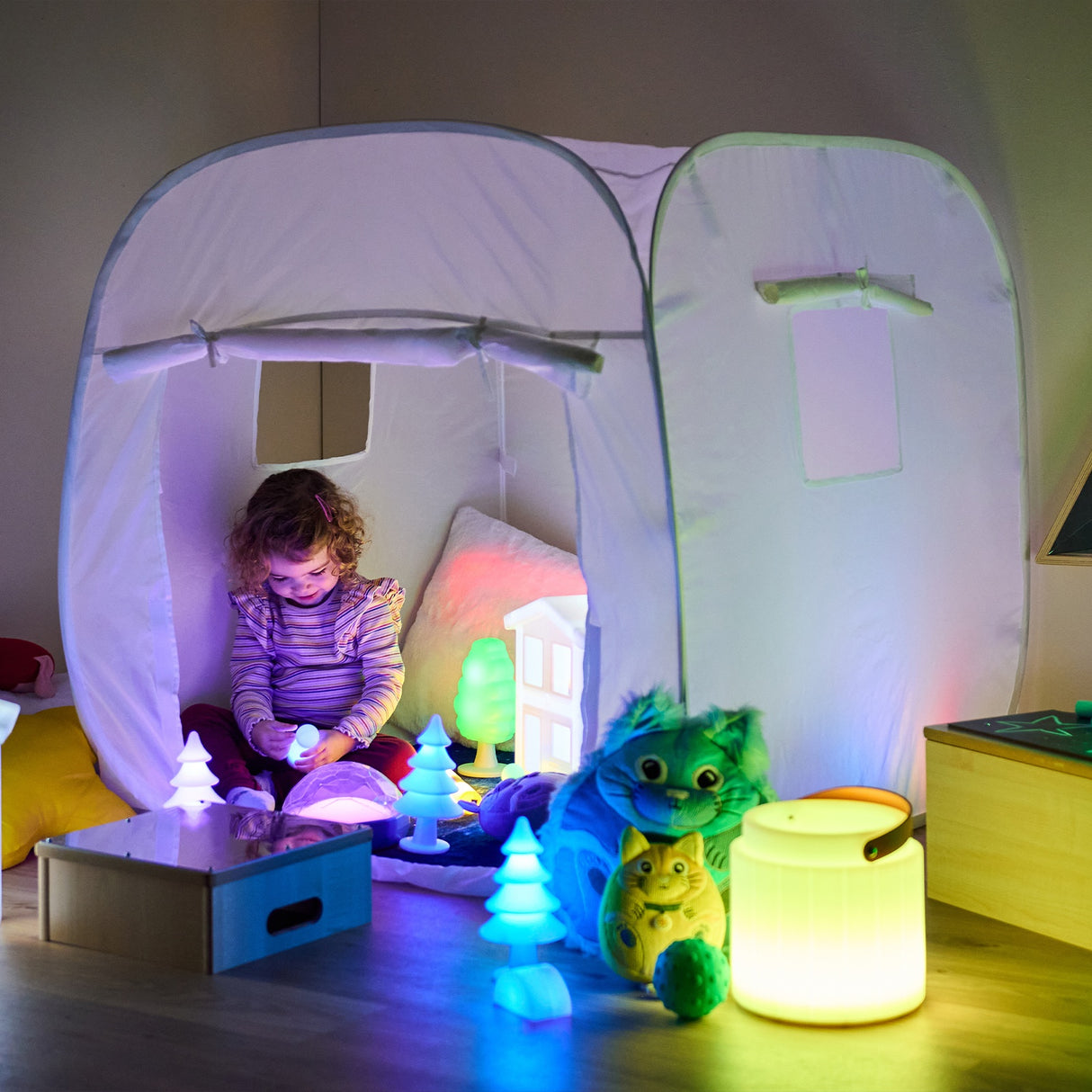 TTS kokkupandav mini aistingutelk - valge SS47605B