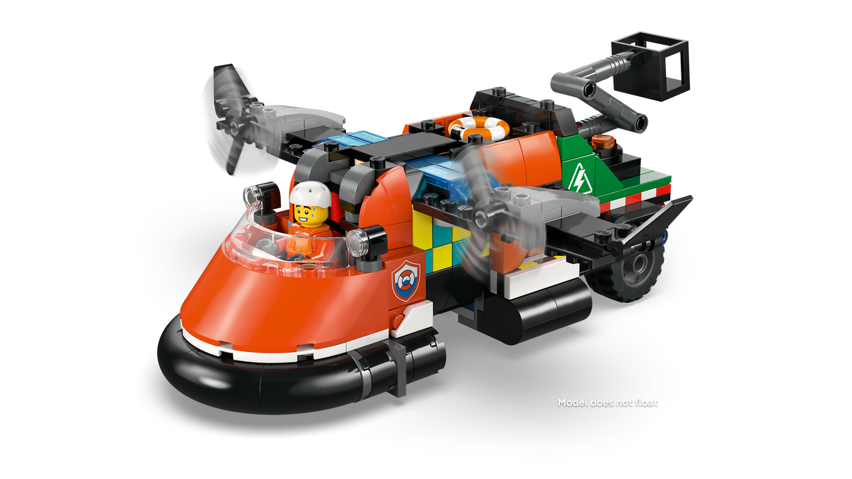 LEGO City Lennuki, hooldusauto ja hõljuki remiks 60505L