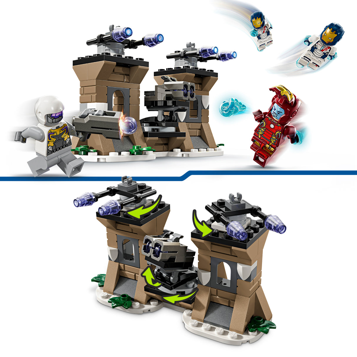 LEGO Super Heroes Iron Man ja Iron Legion vs. Hydra sõdur 76288L