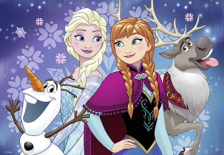 Ravensburger pusle 2x24 tk Lumekuninganna / Frozen - Anna ja Elsa sõbrad
090747V