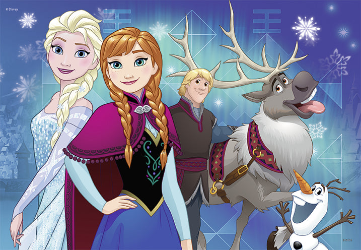Ravensburger pusle 2x24 tk Lumekuninganna / Frozen - Anna ja Elsa sõbrad
090747V