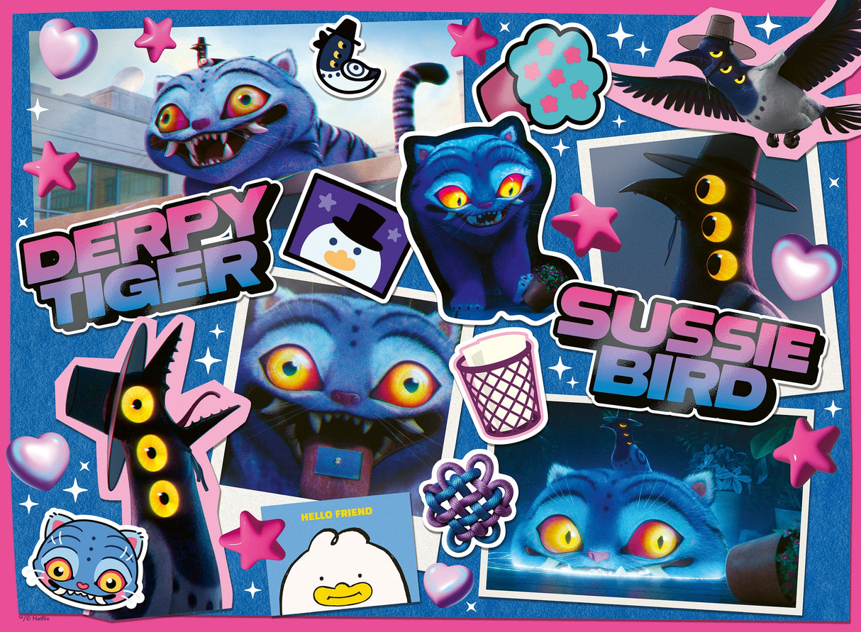 Ravensburger pusle 300 tk KPop Demon Hunters: Derpy ja Sussie 12004758V