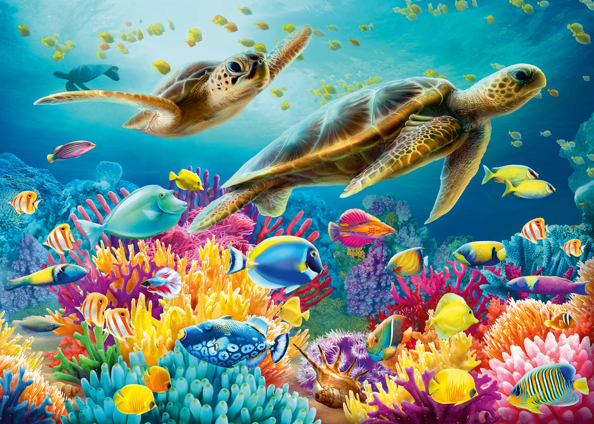 Ravensburger pusle 1000 tk: veealune maailm 12000577V