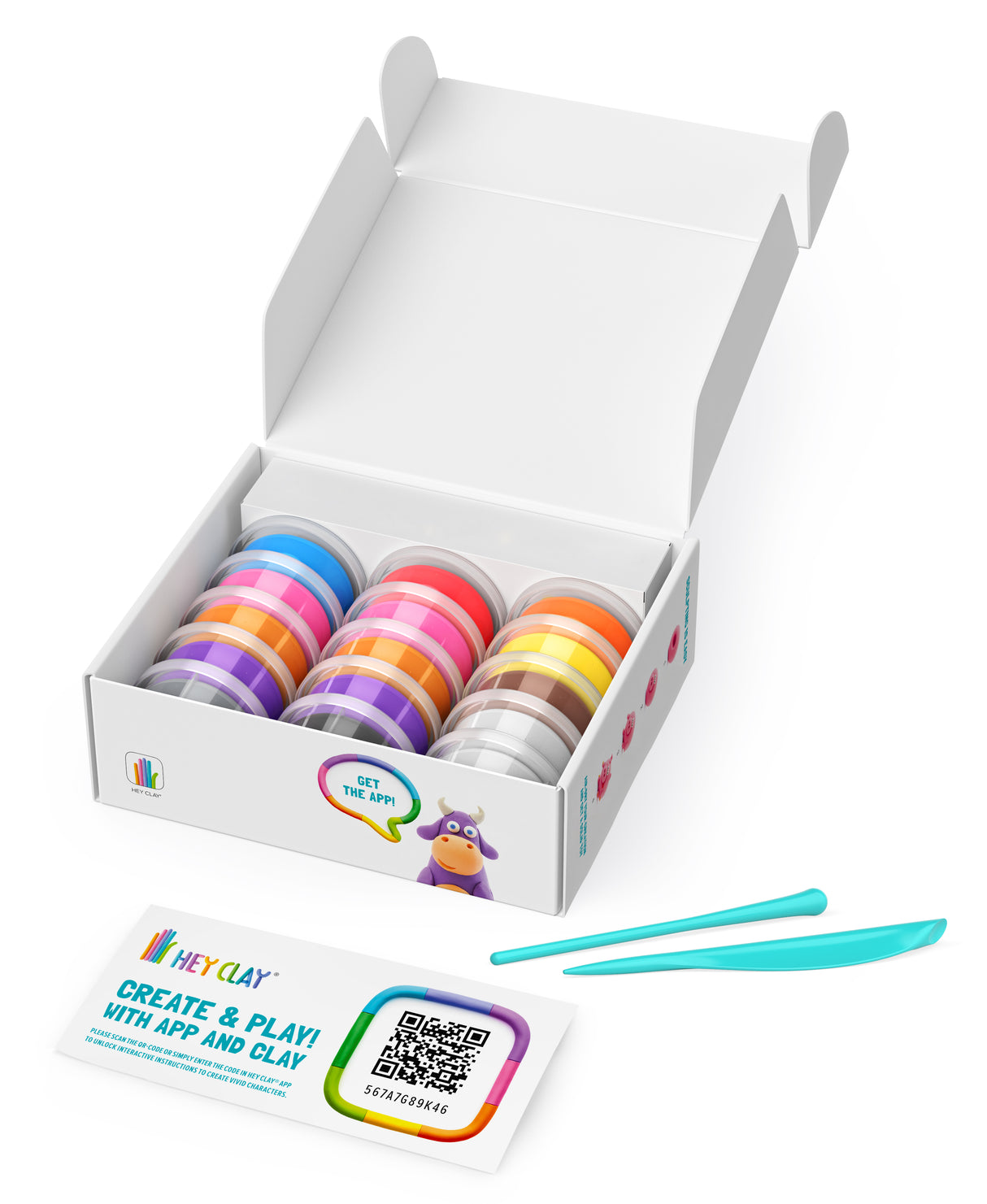 HEY CLAY voolimismass Loomad 15012E