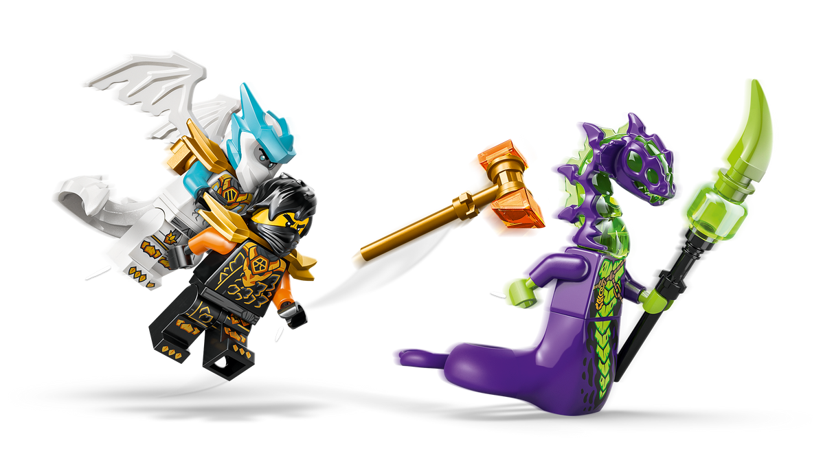 LEGO Ninjago Cole'i missioonirobot ja draakon Zane 71854L