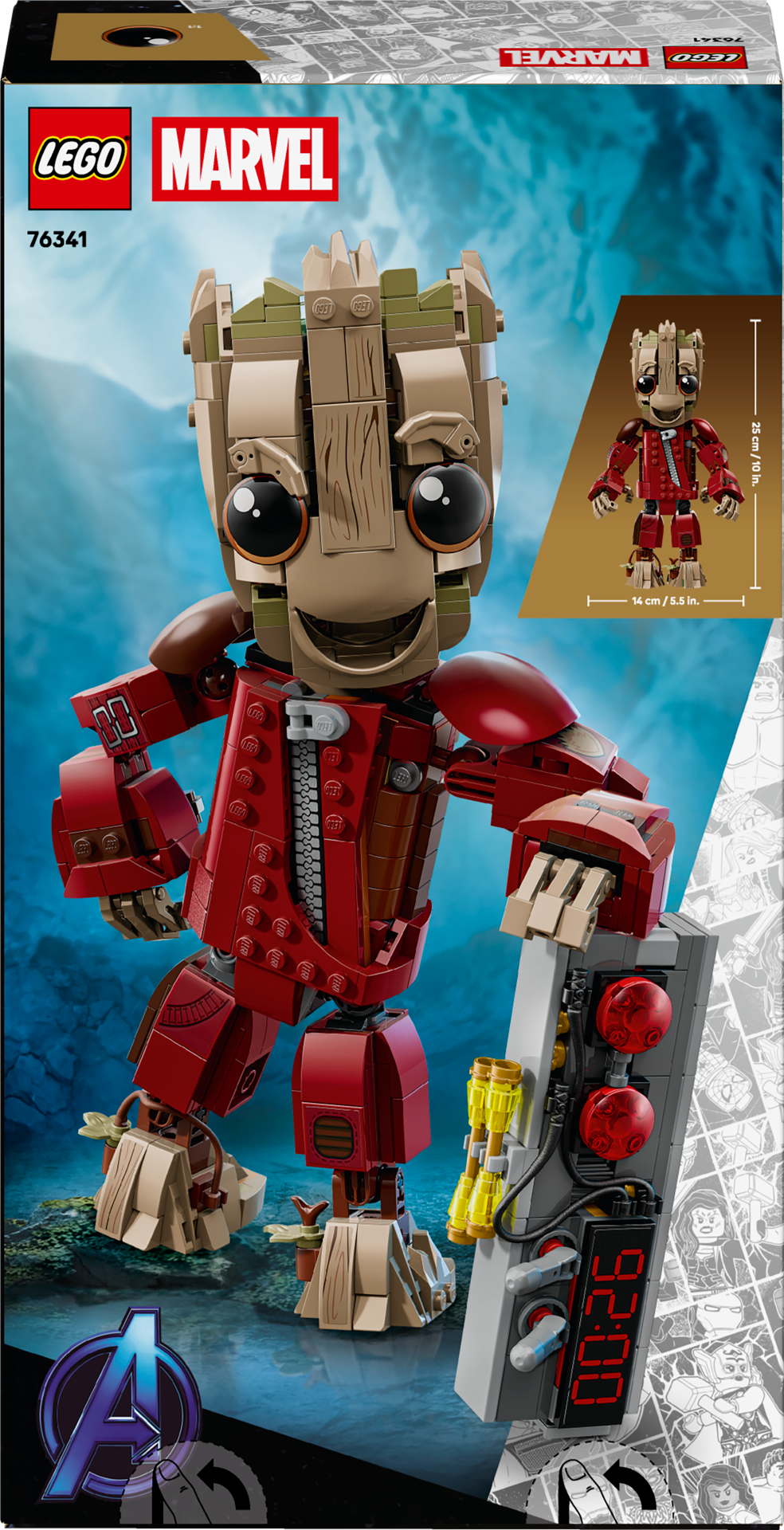LEGO Super Heroes Laastaja kostüümis Groot 76341L