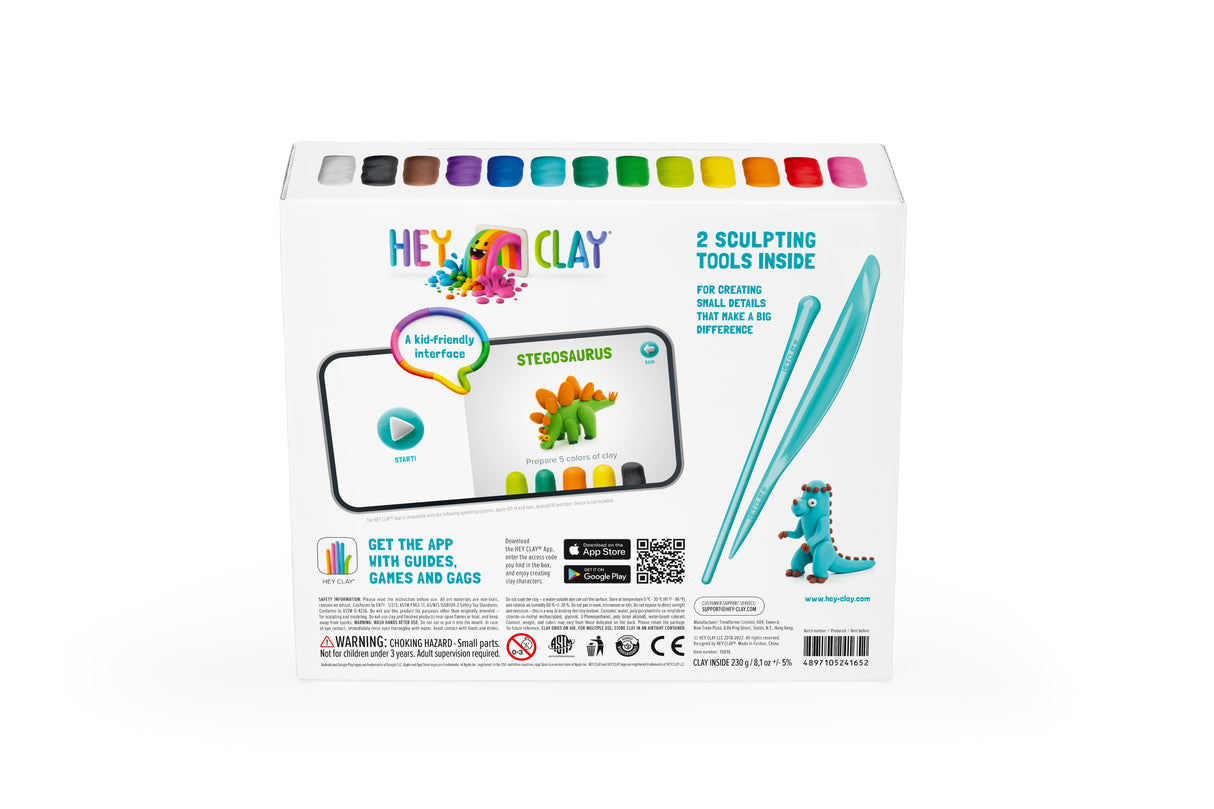 HEY CLAY voolimismass Dinosaurused 15016E