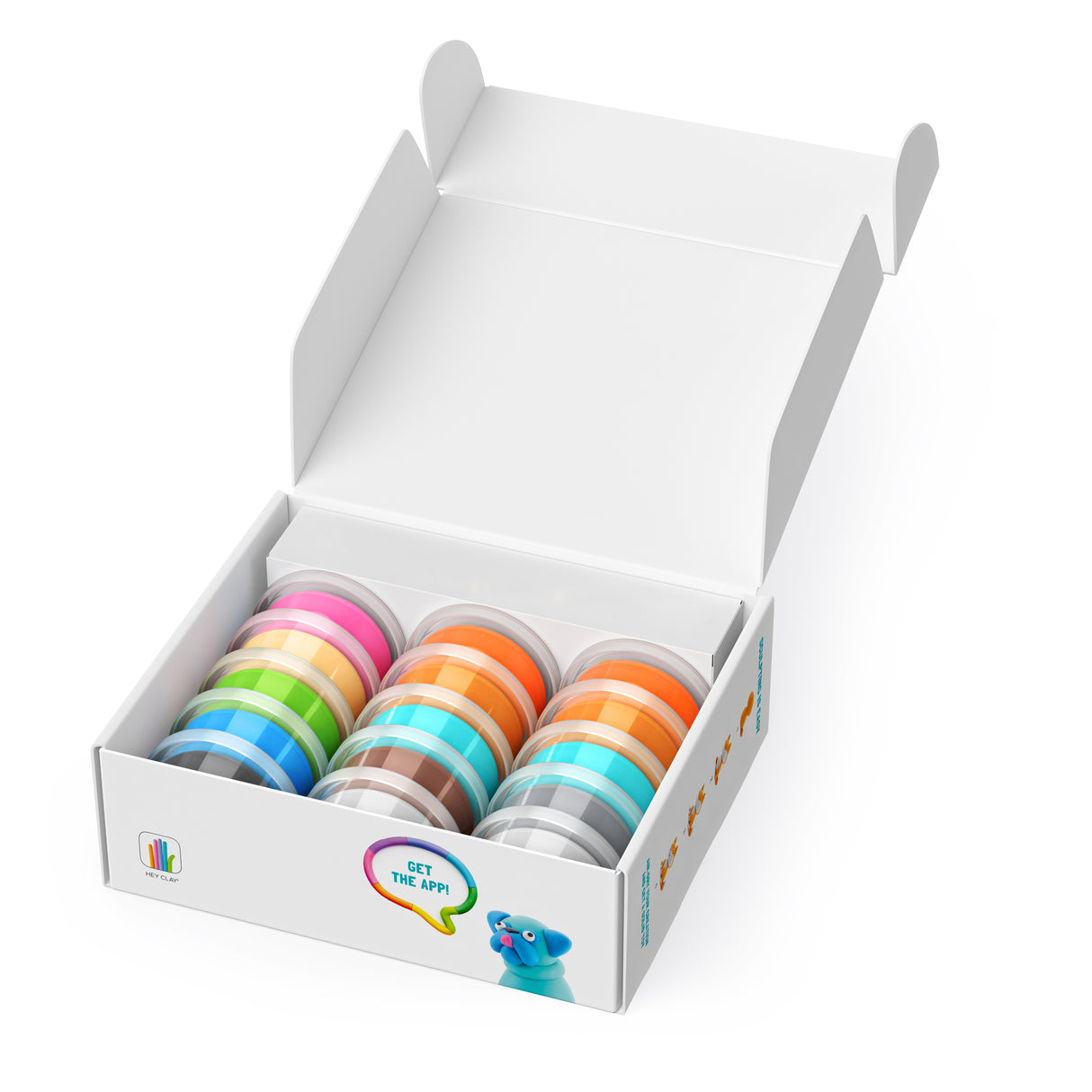 HEY CLAY voolimismass 15 tk: koerte valik 15024E