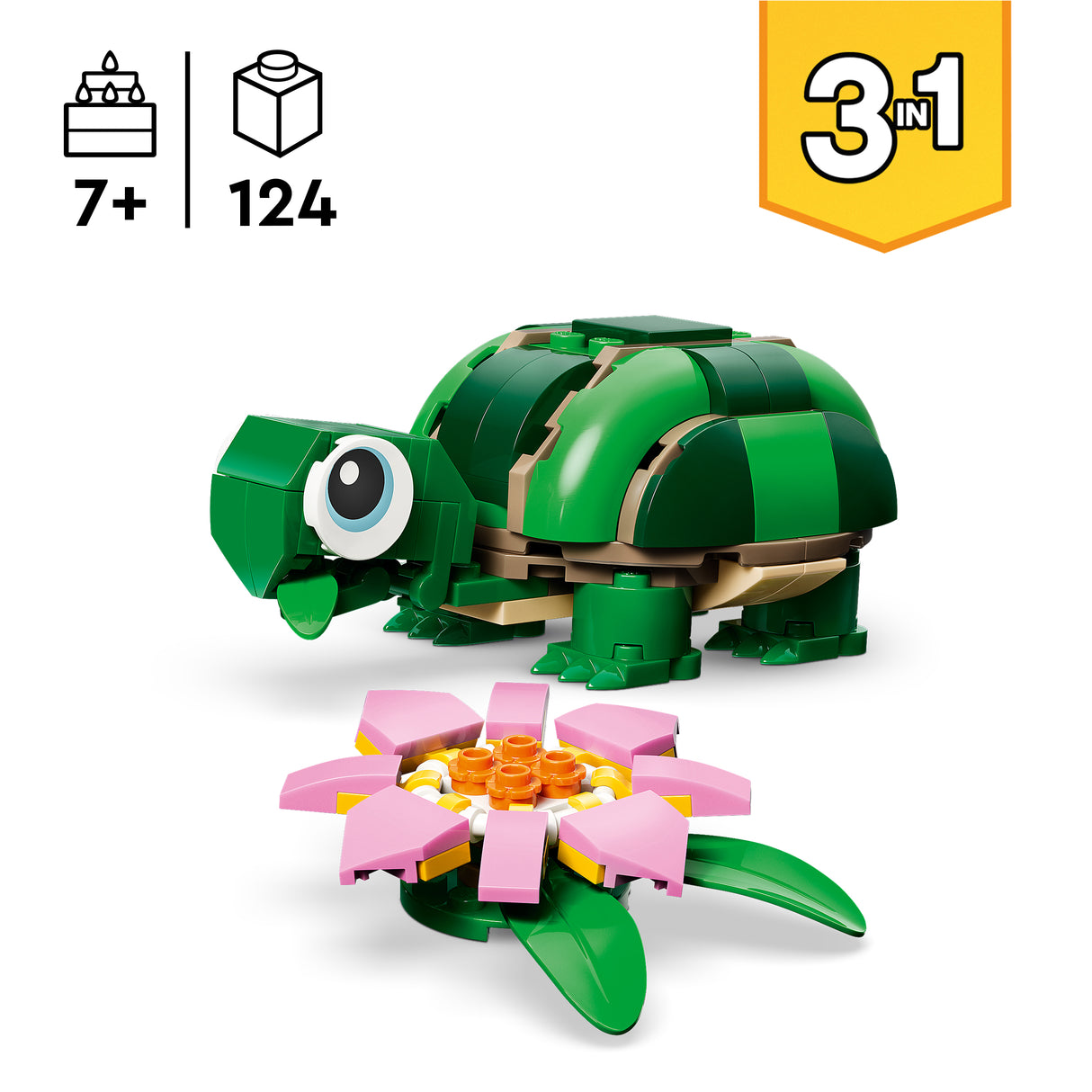 LEGO Creator Kilpkonn vesiroosiga 31377L