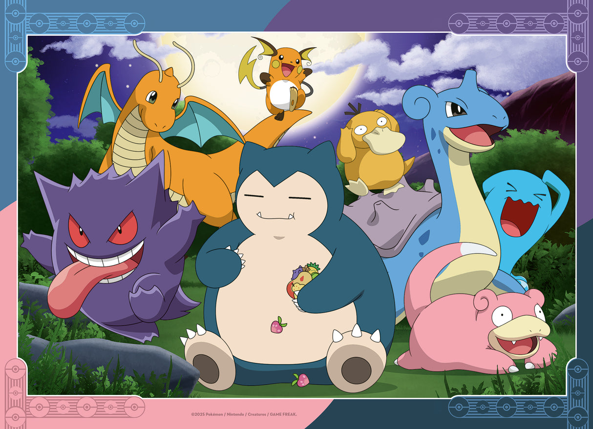 Ravensburger pusle 4x100 tk: Pokémoni tegelased 12004286V