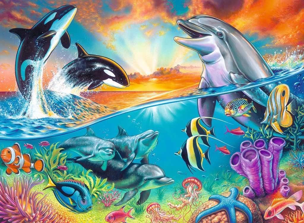Ravensburger pusle 200 tk Elu ookeanis 129003V
