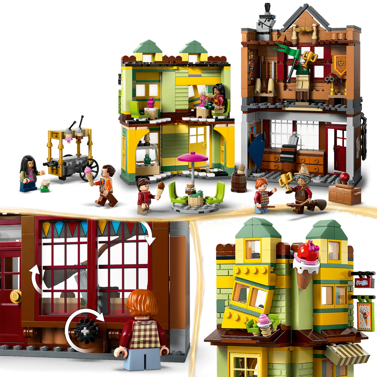 LEGO Harry Potter Kvaliteetsed lendluudpalli tarvikud ja jäätisekiosk 76452L