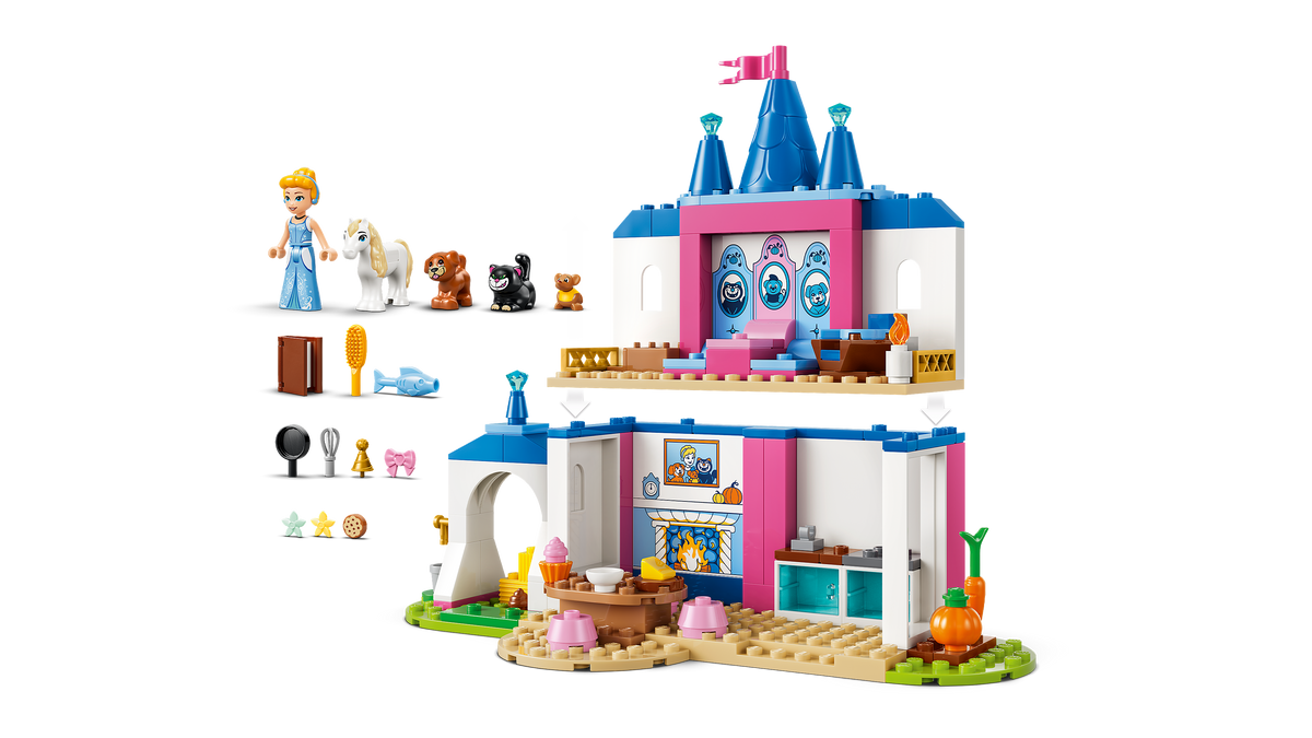 LEGO Disney Princess Tuhkatriinu loomasõprade loss 43283L
