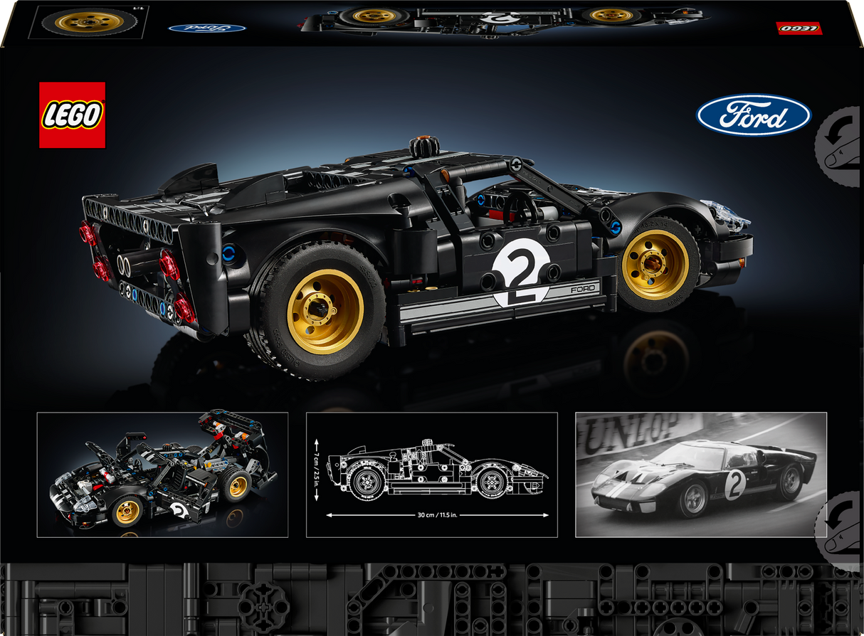 LEGO Technic 1966 FORD GT40 MKII võidusõiduauto
42223L