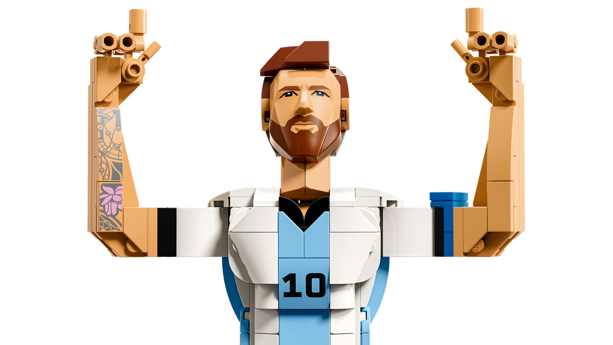 LEGO Editions Lionel Messi – jalgpallilegend 43015L