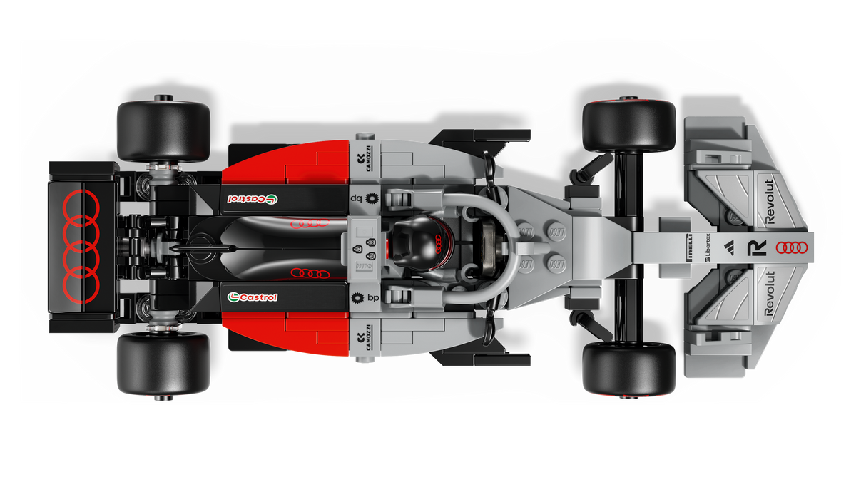 LEGO Speed Champions Audi Revolut F1 Team R26 võidusõiduauto 77259L