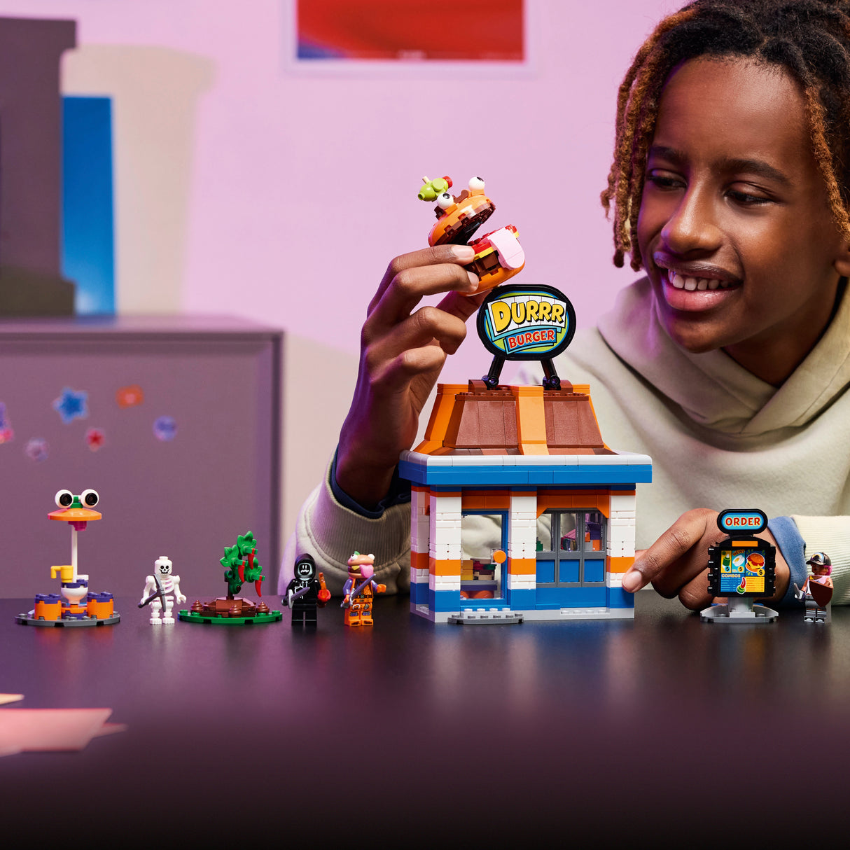 LEGO Fortnite Durrr burgeri restoran
77076L