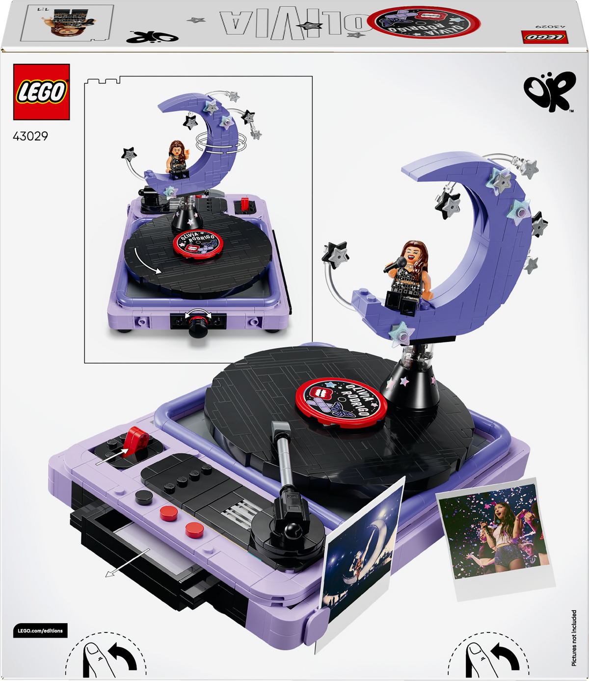 LEGO Editions Olivia Rodrigo kontsert „Moon“ 43029L