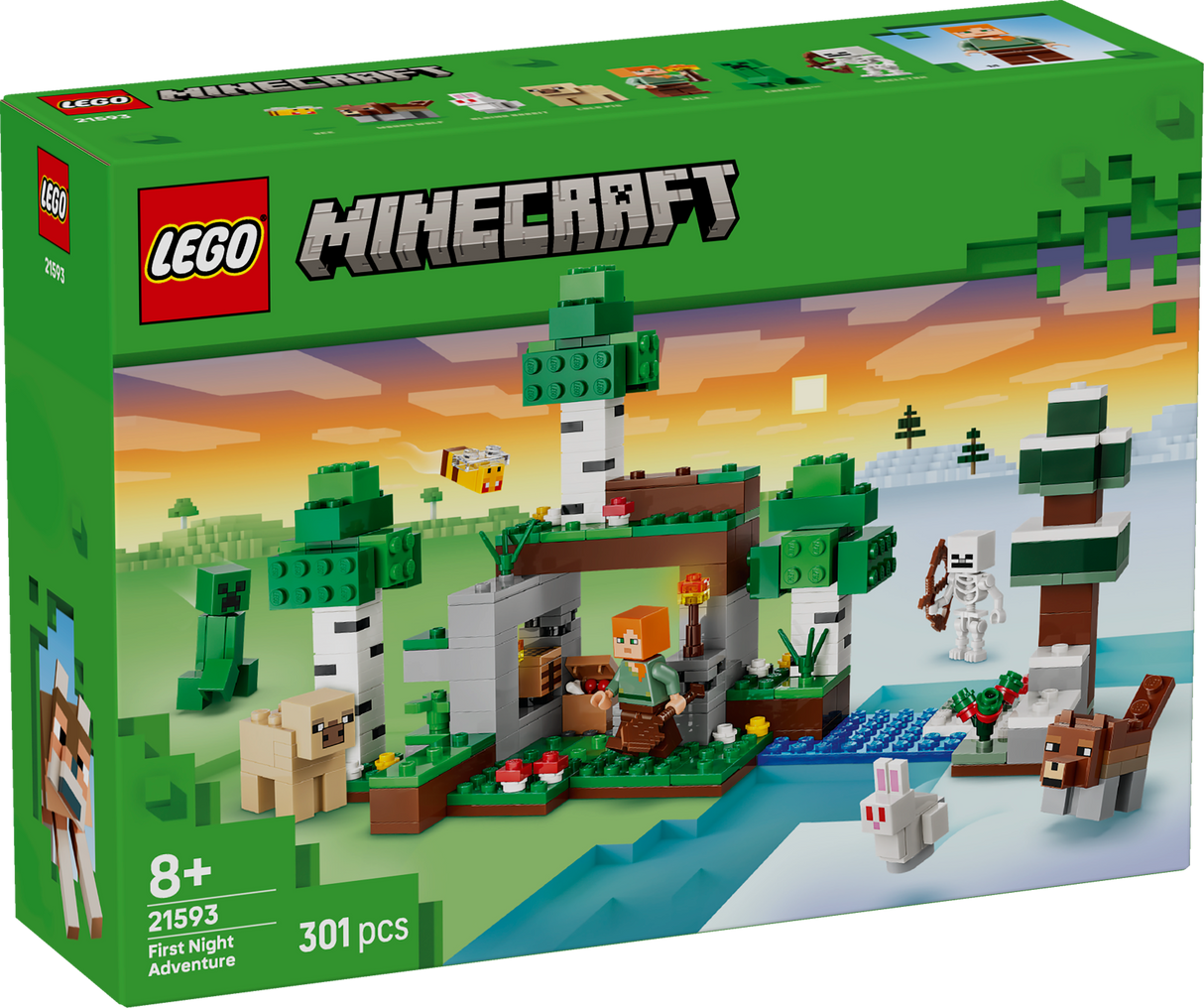 LEGO Minecraft Esimese öö seiklus 21593L