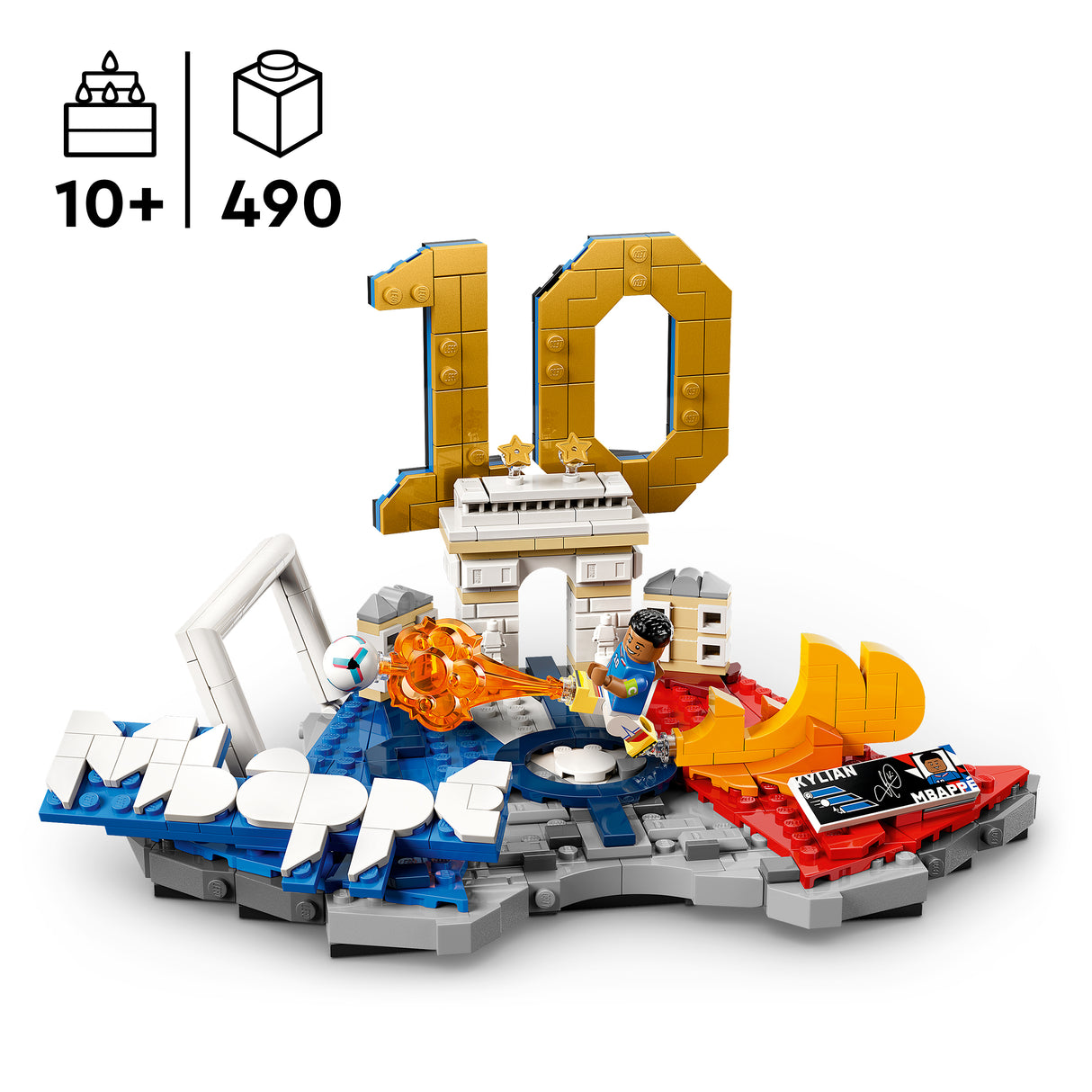 LEGO Editions Kylian Mbappé – jalgpalli parimad hetked 43013L