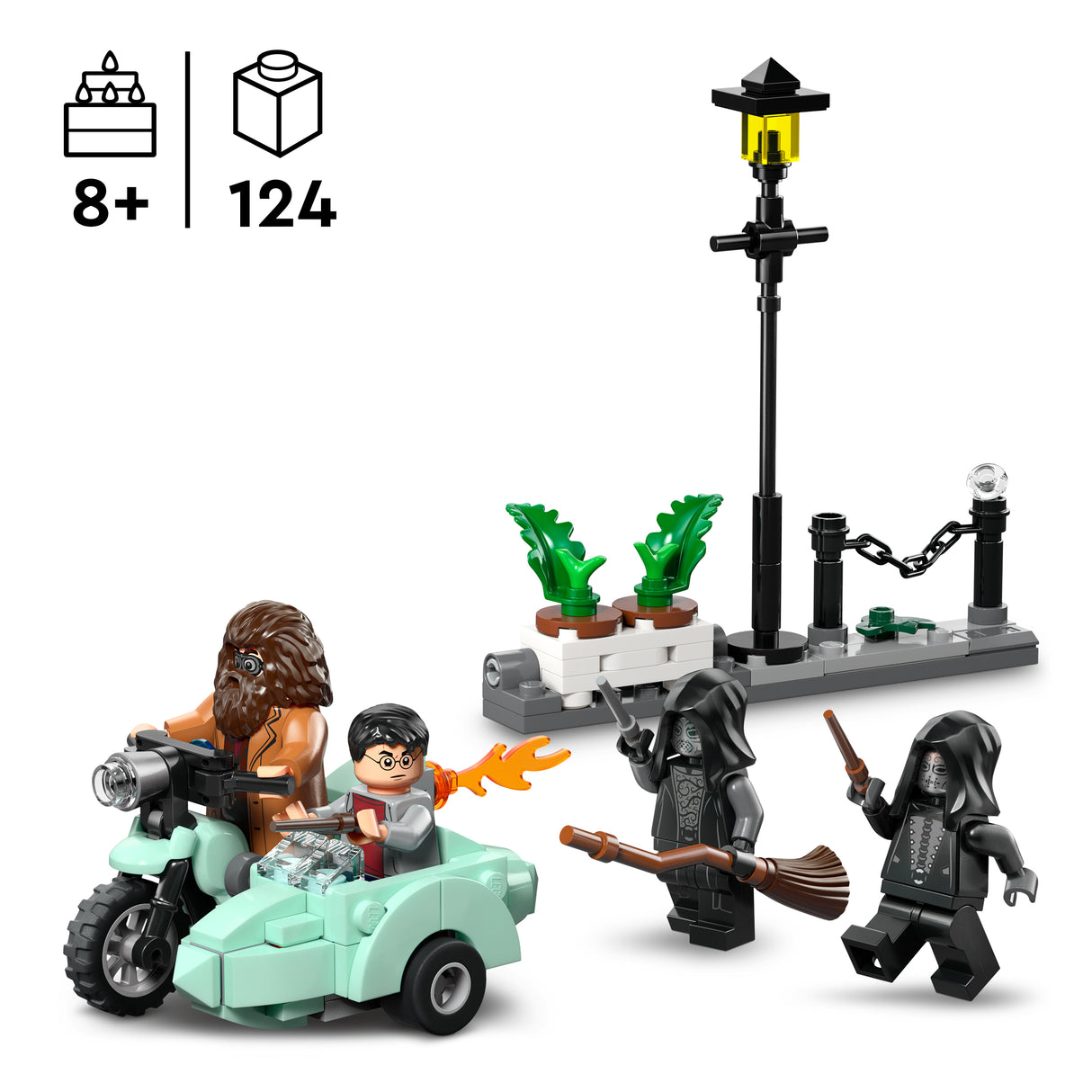 LEGO Harry Potter Hagridi ja Harry Privet Drive'i põgenemine 76459L