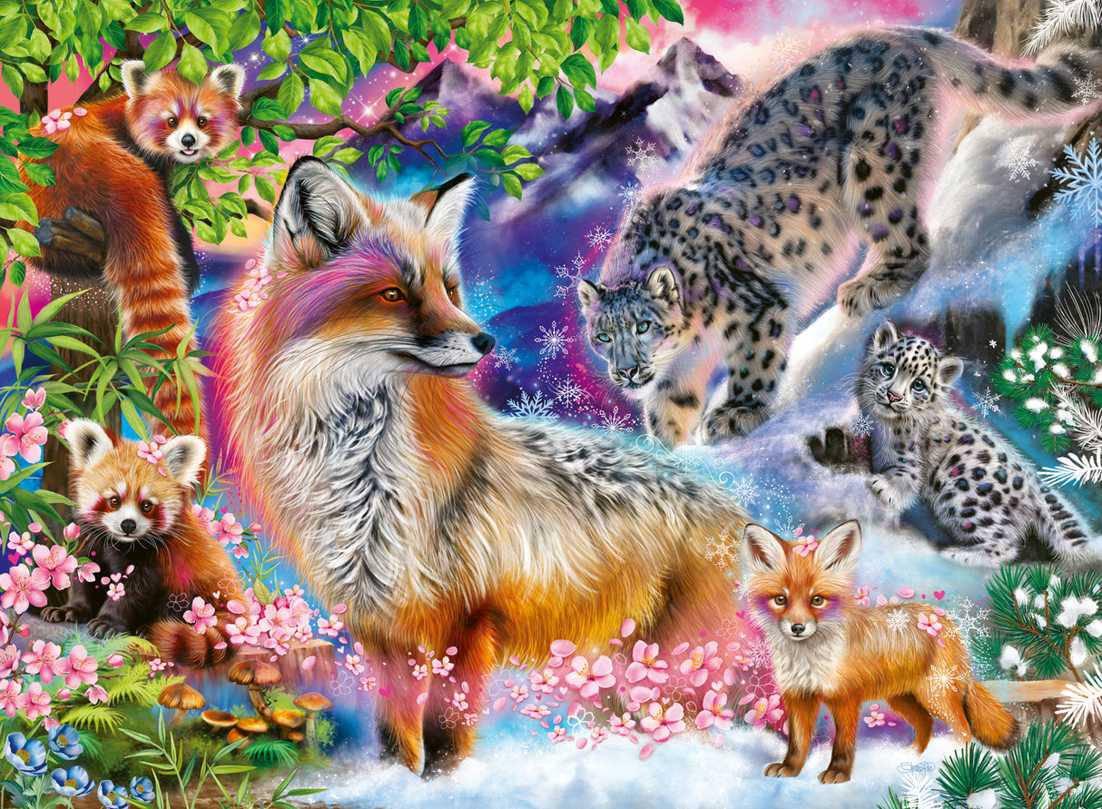 Ravensburger pusle 500 tk: Himaalaja loomad 12001842V