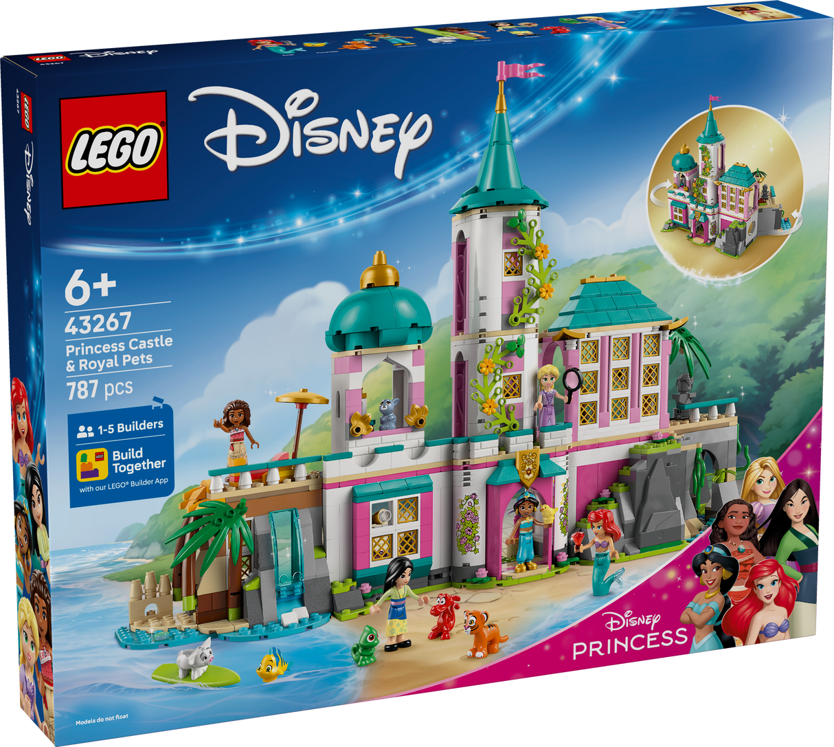 LEGO Disney Printsessi loss ja kuninglikud lemmikloomad
43267L