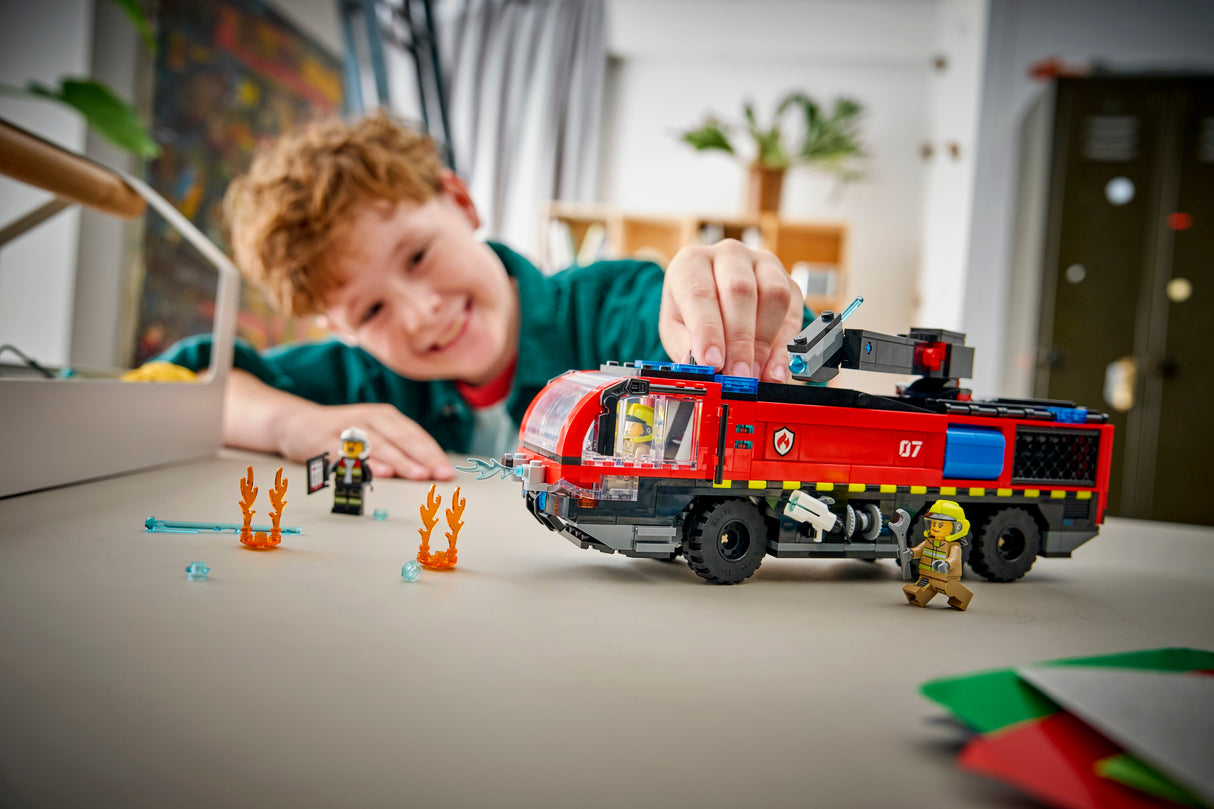 LEGO City Lennuvälja tuletõrjeauto 60499L