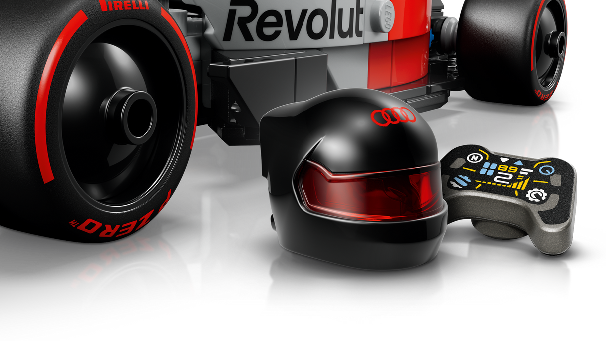 LEGO Speed Champions Audi Revolut F1 Team R26 võidusõiduauto 77259L
