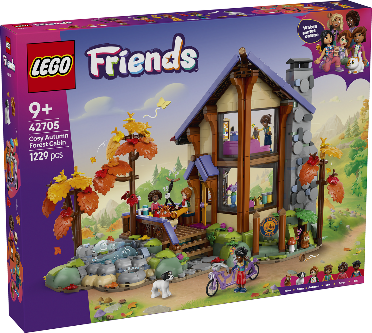 LEGO Friends Hubane sügisene metsamajake 42705L