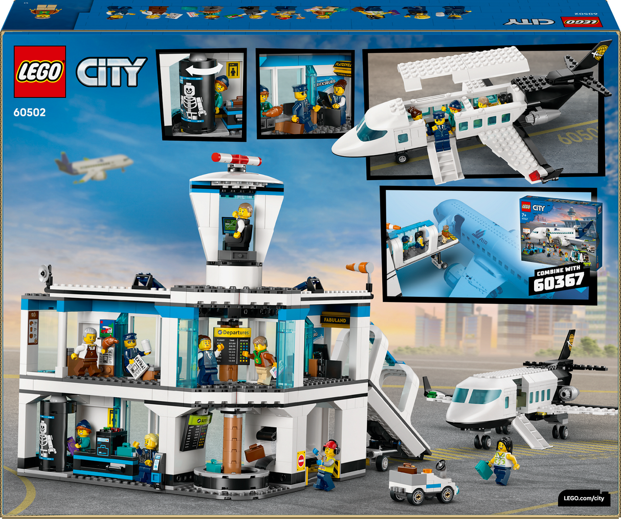 LEGO City Lennujaam ja lennuk 60502L