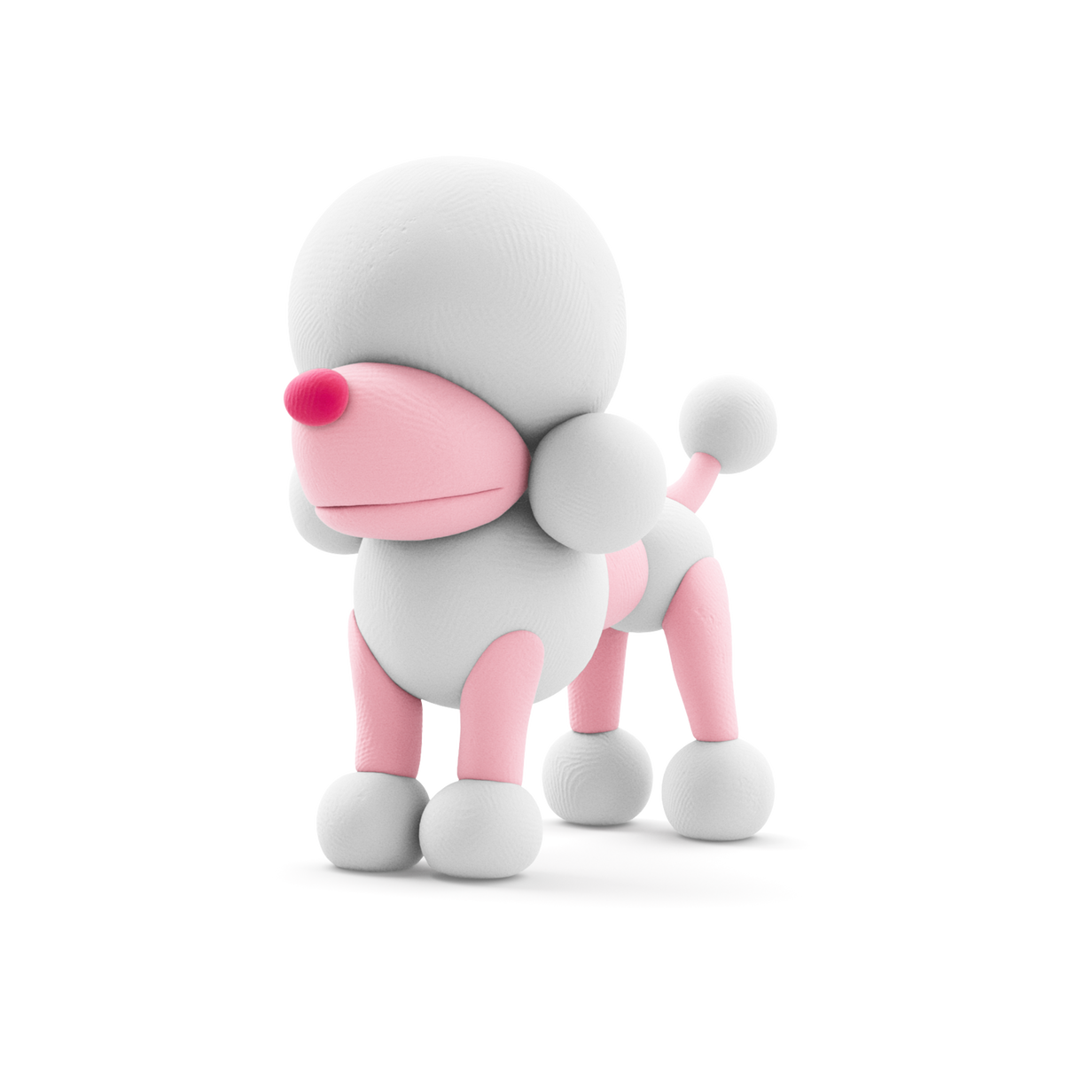 HEY CLAY voolimismass 15 tk: koerasõbrad 15030E