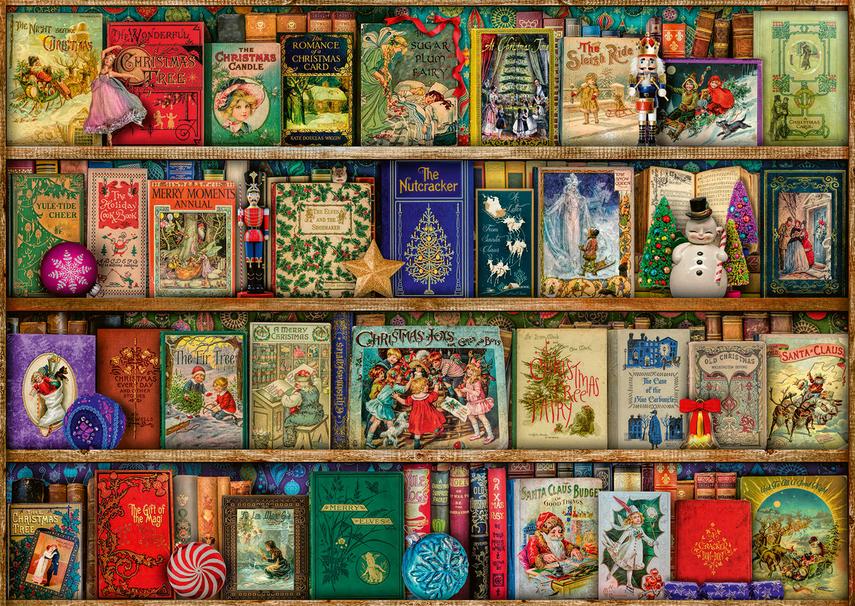 Ravensburger pusle 1000 tk Raamatukogu jõulude ajal
12000324V