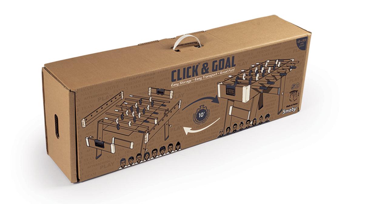 Smoby puidust lauajalgpalli komplekt
620700S