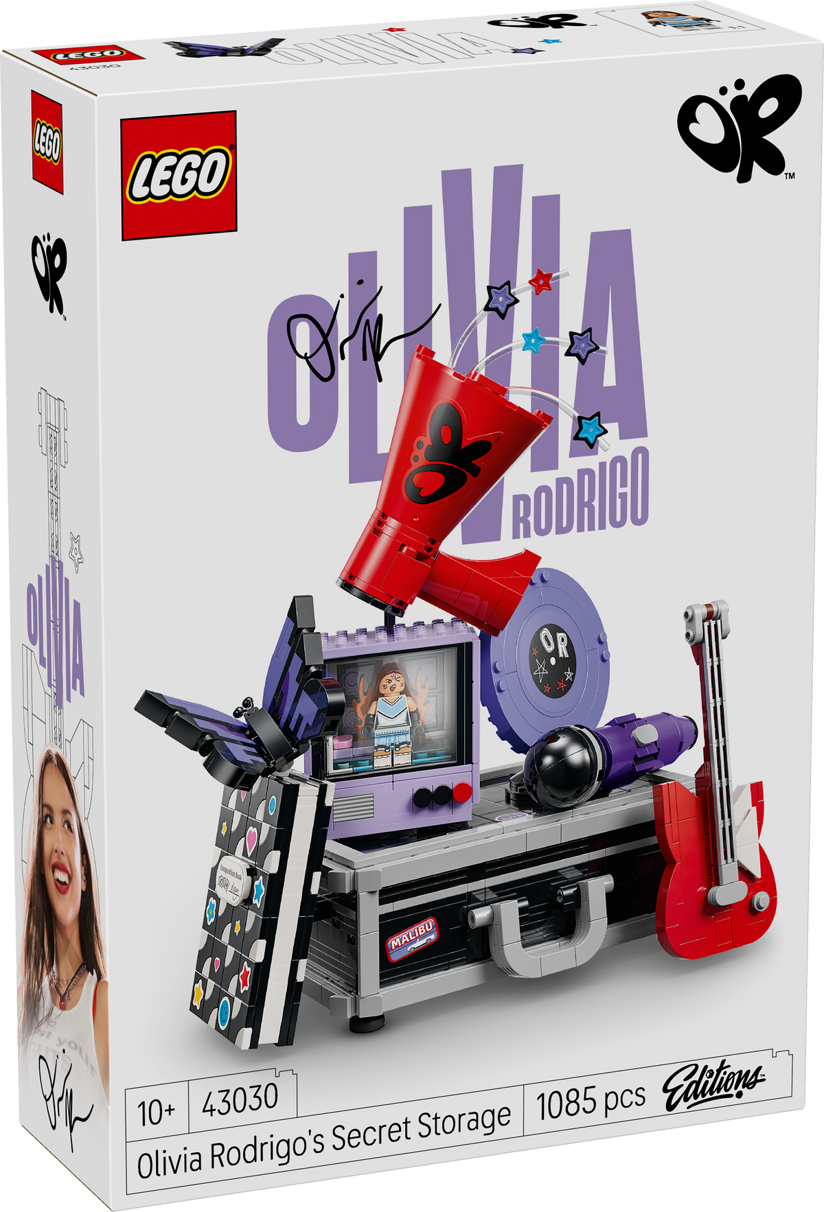 LEGO Edition Olivia Rodrigo salajane panipaik 43030L