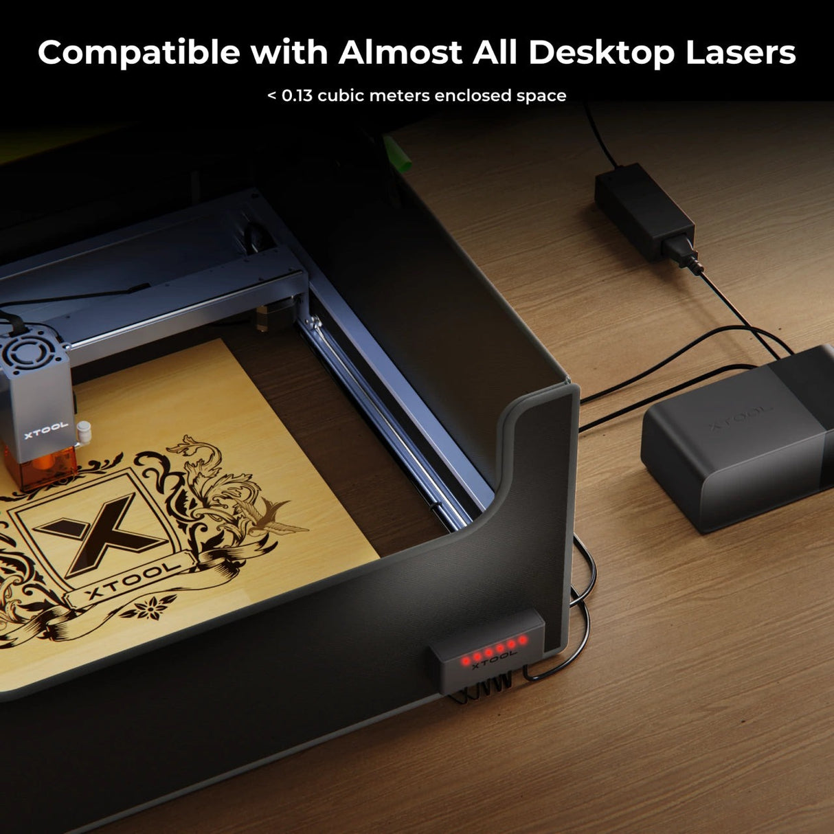xTool tuleohutuskomplekt: P2S, D1 PRO, teised P5010375