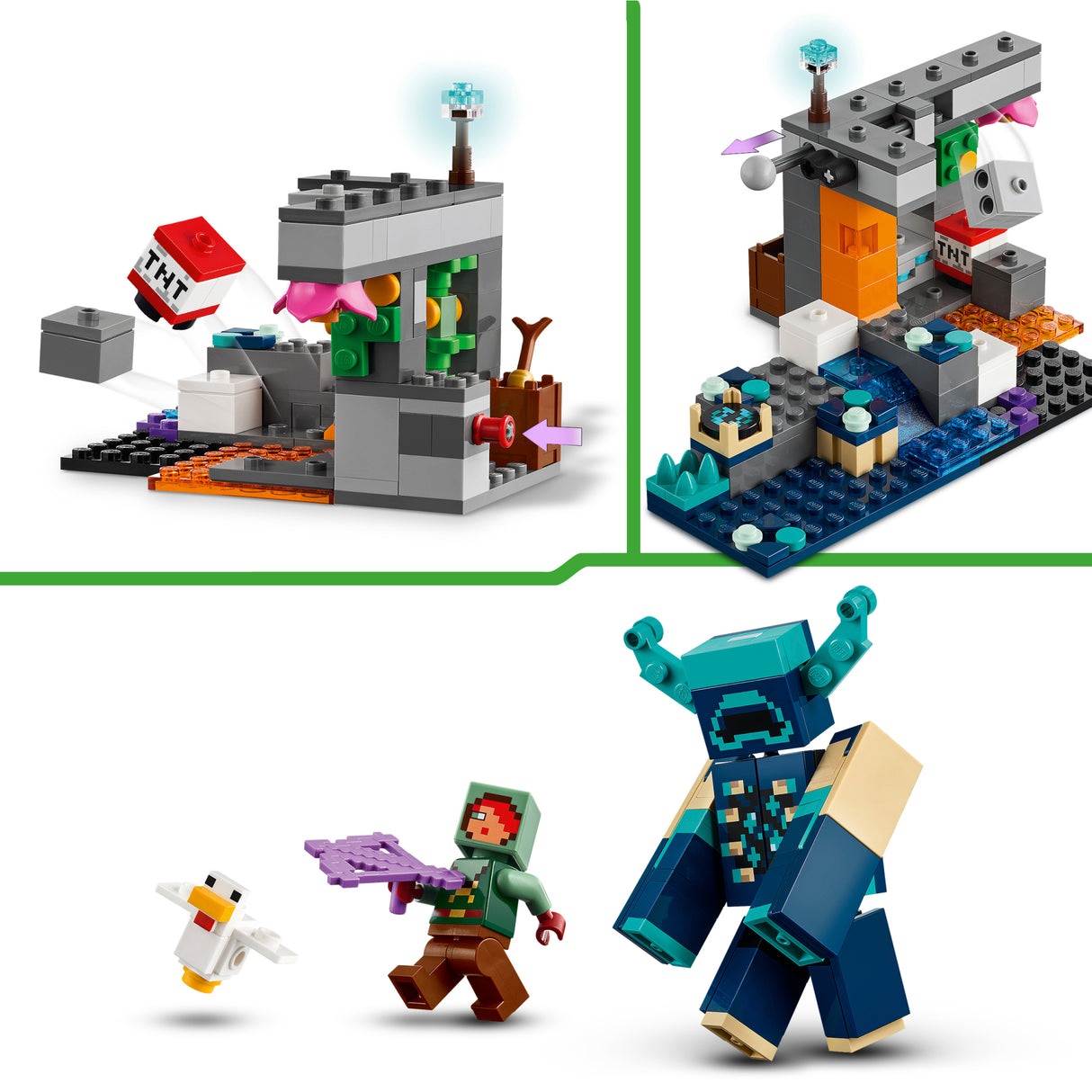 LEGO Minecraft Kohtumine ülevaatajaga 21274L
