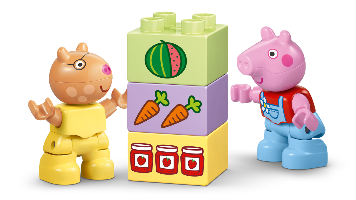 LEGO DUPLO Peppa Pig Traktor ja turg 10468L