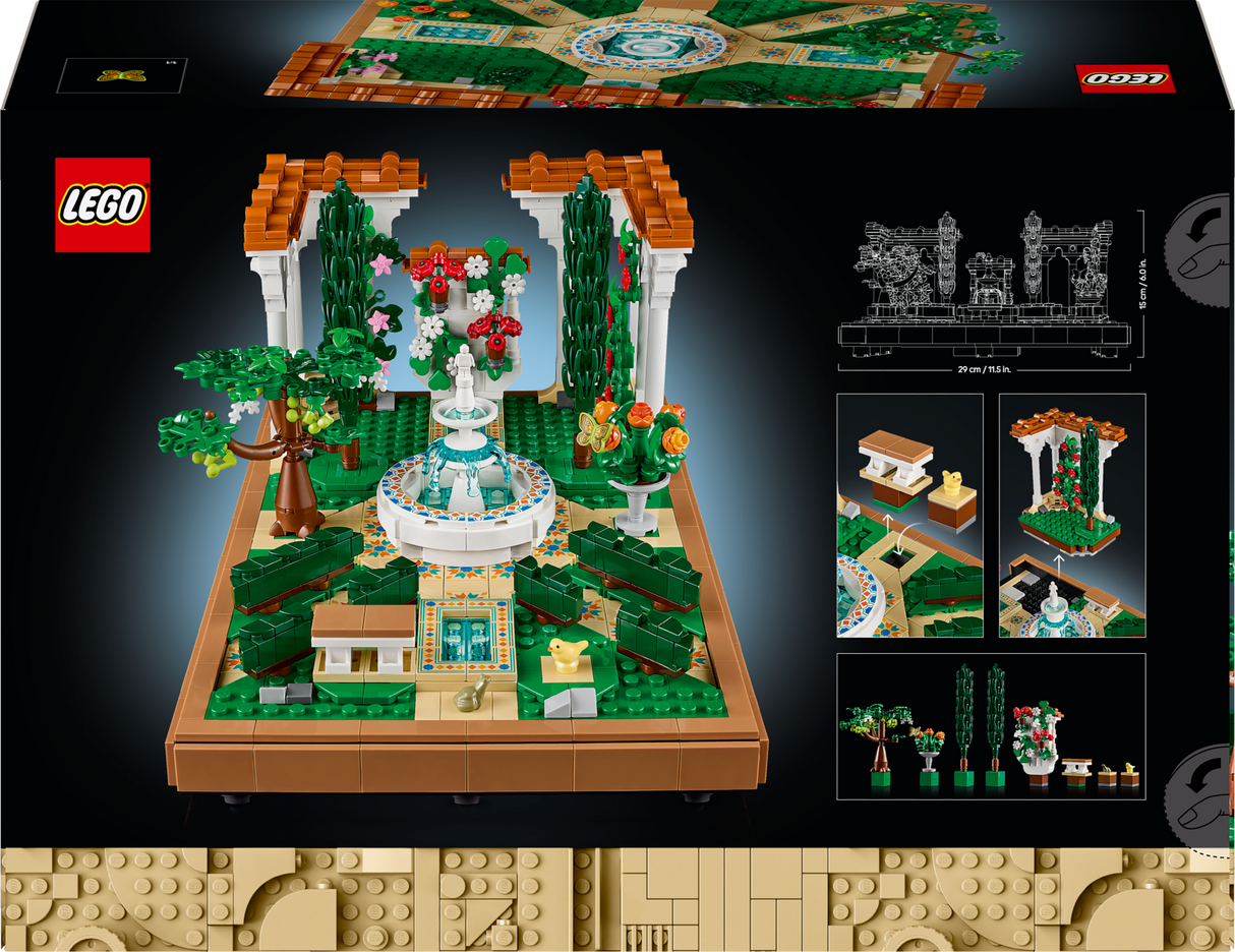 LEGO Icons Purskkaevude aed 10359L