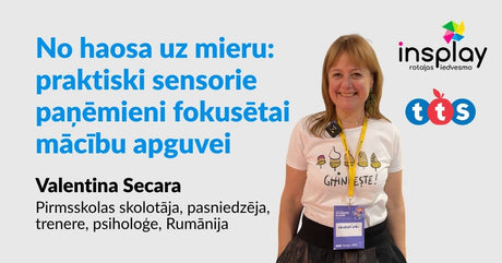 Video apmācība "No haosa uz mieru: praktiski sensorie paņēmieni fokusētai mācību apguvei"