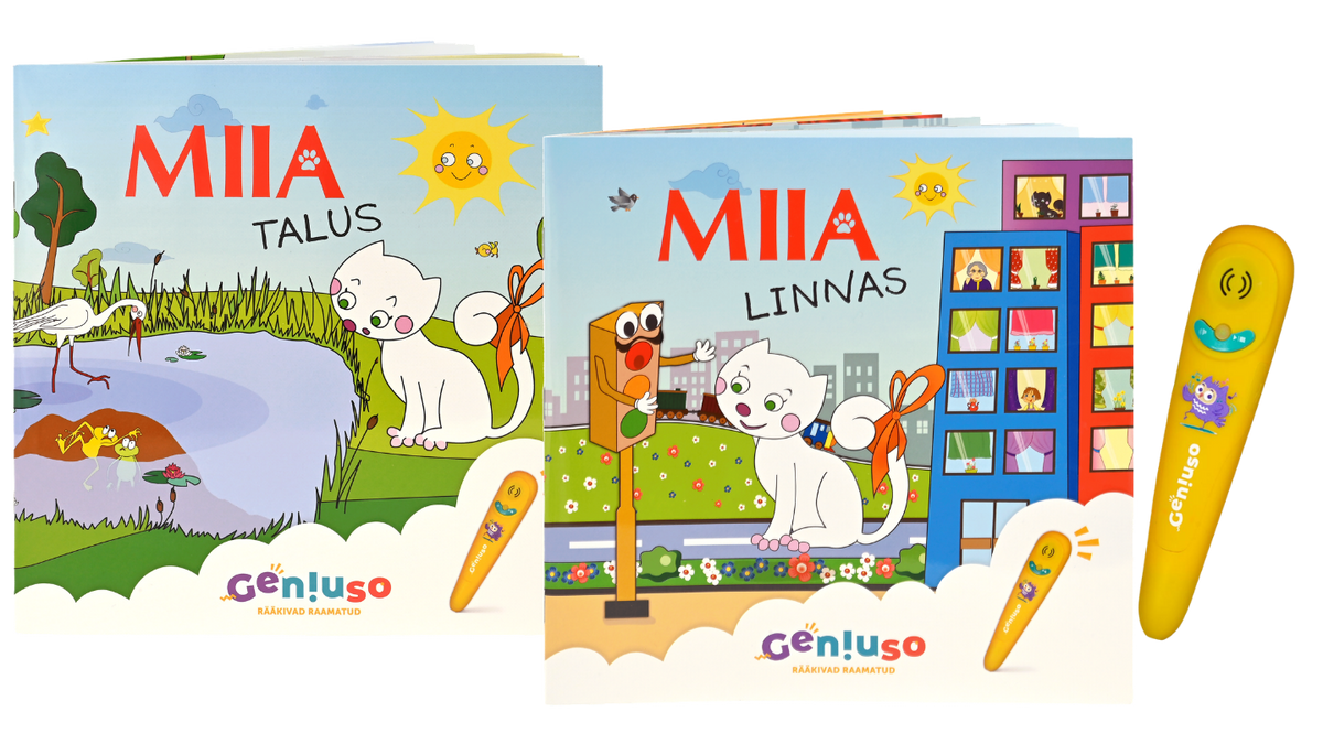 Geniuso MIIA rääkivad raamatud