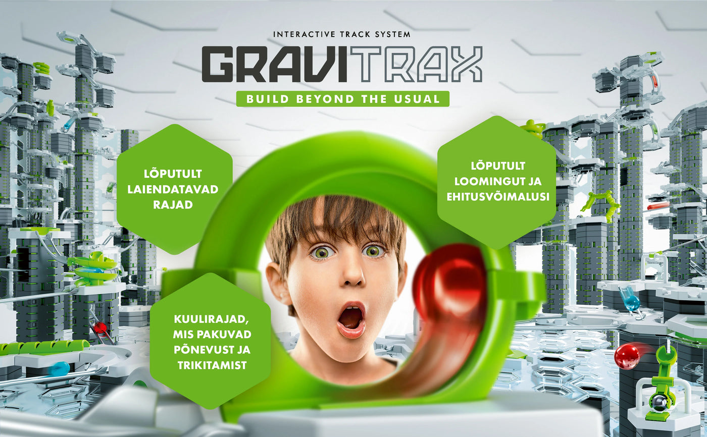 GraviTrax interaktiivsed kuulirajad