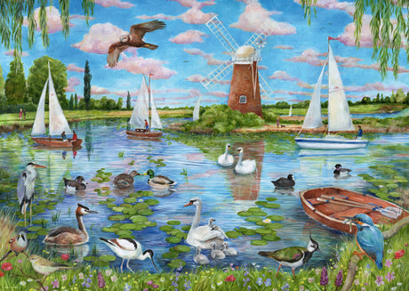Ravensburger pusle 1000 tk: elu äärelinnas 12001716V