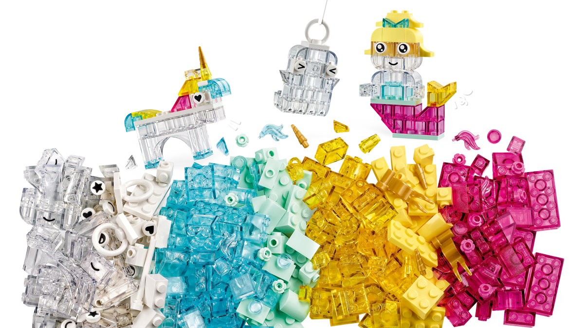 LEGO Classic maagiline läbipaistev kast 11040L