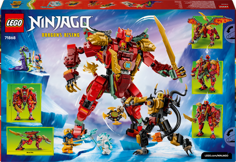LEGO Ninjago Wyldfyre'i muutuv draakonirobot 71868L