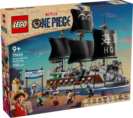 LEGO ONE PIECE Garpi merelahingulaev 75646L