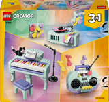 LEGO Creator Muusikateemaline kaunistus: klaver kassiga 31392L